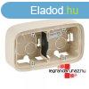 Legrand Valena Allure Ketts kiemeldoboz, Elefntcsont, Leg