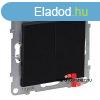 Legrand Suno csillrkapcsol 10 AX fekete, Legrand 721405