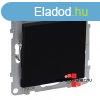 Legrand Suno vltkapcsol 10 AX fekete, Legrand 721406