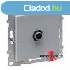 Legrand Suno TV aljzat, csillagpontos, 1,5 dB alumnium, Leg