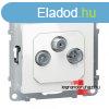 Legrand Suno TV-Rdi-SAT aljzat, csillagpontos, 1,5 dB feh