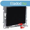 Legrand Suno vltkapcsol 10 AX fekete, IP44, Legrand 72140