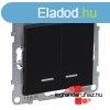 Legrand Suno csillrkapcsol jelzfnnyel 10 AX fekete, IP44