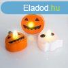 Halloween-i teamcses szett - tk, szellem - elemes - 3 db /