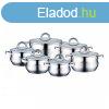  Bachmayer 12 Darabos INOX edny kszlet BM-1216