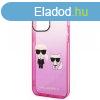 Karl Lagerfeld Gradient Karl and Choupette Apple iPhone 14 P