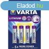 Varta Lithium AAA mikro elem Bl/4