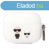 Karl Lagerfeld and Choupette Apple Airpods Pro szilikon tok 