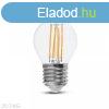 Retro LED izz - 6W Filament E27 G45 130lm/W Hideg fehr - 2