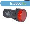 LED jelzlmpa, piros 230V