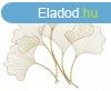 Fali dekorci, ginko biloba levelek, arany - GINKO - Butop