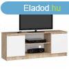 TV llvny 140 cm - Akord Furniture - fehr / sonoma tlgy