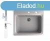 Grnit mosogat NERO Italia + kihzhat Linea csaptelep + ad
