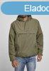 Brandit Fleece Pull Over Windbreaker olive