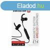 Bluetooth fejhallgat Swissten Active, fekete