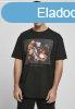 Mr. Tee Renairssance Painting Oversize Tee black