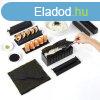 Sushi kszt kszlet, 2 spatula s 8 klnbz forma, many