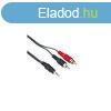 2RCA-3,5mm, JACK STEREO 5M