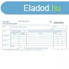 Kiadsi pnztrbizonylat 25x2lapos B.318-103/V Bluering