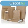 Csomagkld webshop tasak 450x570x100mm, ers kraft paprbl