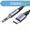 3,5 Mm-Es Mini Jack Aux Kbel Az Usb-C Ugreen Av143-Hoz, 1 M