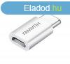 HUAWEI adapter (microUSB aljzat - Type-C, adattvitel s tl