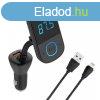 LDNIO Bluetooth C705Q 2USB, USB-C Transmiter FM + Lightning 