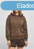 Urban Classics Ladies Small Embroidery Terry Hoody brown