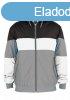 Urban Classics Kids Tricolor Nylon Jacket Grey Black White