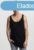 Urban Classics Long Shaped Open Edge Loose Tank black