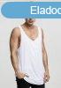 Urban Classics Long Shaped Open Edge Loose Tank white