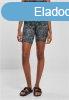 Urban Classics Ladies Tie Dye High Waist Cycle Shorts black/