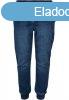 Urban Classics Boys Knitted Denim Jogpants blue washed