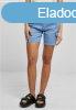 Urban Classics Ladies High Waist Cargo Shorts horizonblue