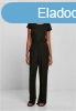 Urban Classics Ladies Rib Wid Leg Jumpsuit black