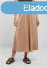 Urban Classics Ladies Satin Midi Skirt softtaupe