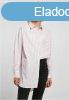 Urban Classics Ladies Oversized Stripe Shirt white/lilac