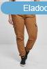 Urban Classics Ladies High Waist Cargo Jogging Pants toffee