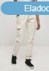 Urban Classics Ladies High Waist Cargo Pants whitesand