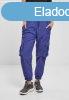 Urban Classics Ladies High Waist Crinkle Nylon Cargo Pants b