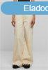 Urban Classics Ladies High Waist Wide Leg Twill Cargo Pants 