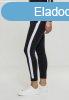 Urban Classics Ladies Interlock Joggpants black/white