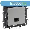 Legrand Nilo Step 1XRJ45 Cat.6 FTP aljzat, alumnium, Legra