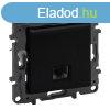 Legrand Nilo Step 1XRJ45 Cat.6 FTP aljzat, fekete, Legrand 