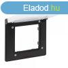 Legrand Nilo Step egyes keret, IP44, fekete, Legrand 863596