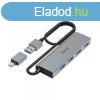 Hama USB 3.2 Gen1 HUB 4 port + 1 Type-C 5Gb/s OTG