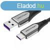 USB-C ? USB 2.0 kbel Vention COFHD, FC 0,5m (szrke)
