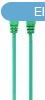 Gembird CAT6 U-UTP Patch Cable 0,25m Green