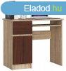 rasztal - Akord Furniture - 90 cm - sonoma tlgy / wenge (