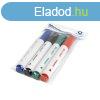 Alkoholos marker kszlet, 3mm, kerek hegy 4-es kszlet Blue